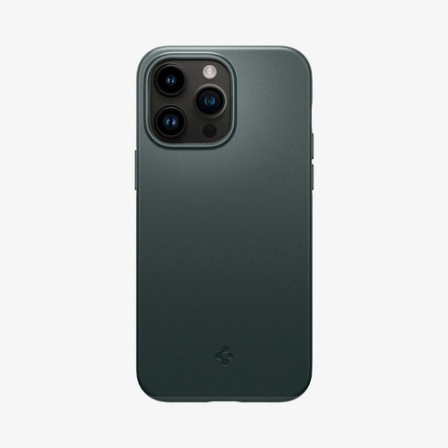 ACS04766 - iPhone 14 Pro Max Case Thin Fit in black showing the back